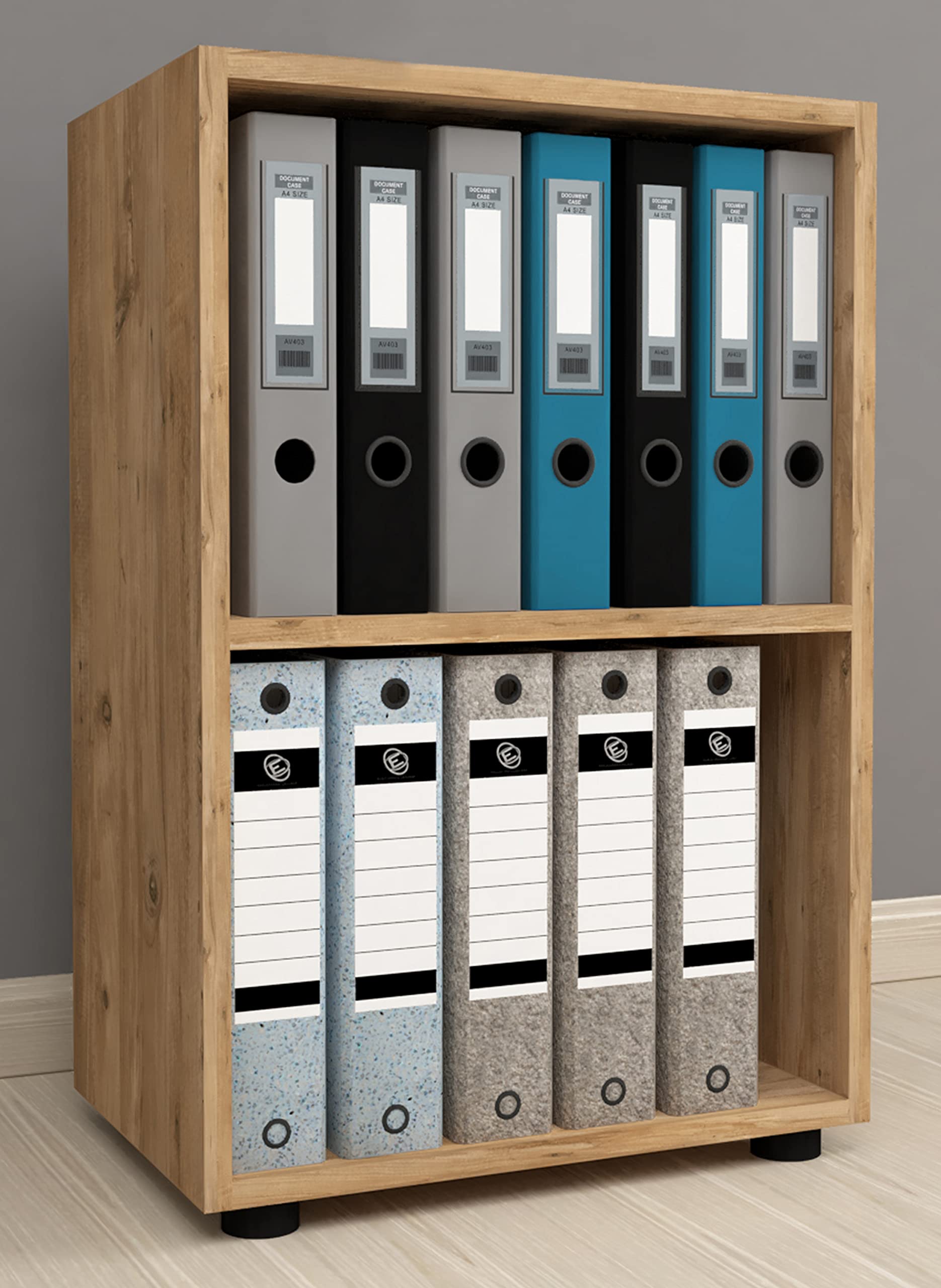 vcm-holzregal-ulas-2f-platzsparender-aktenschrank-74x49x32-cm-stehend image 2