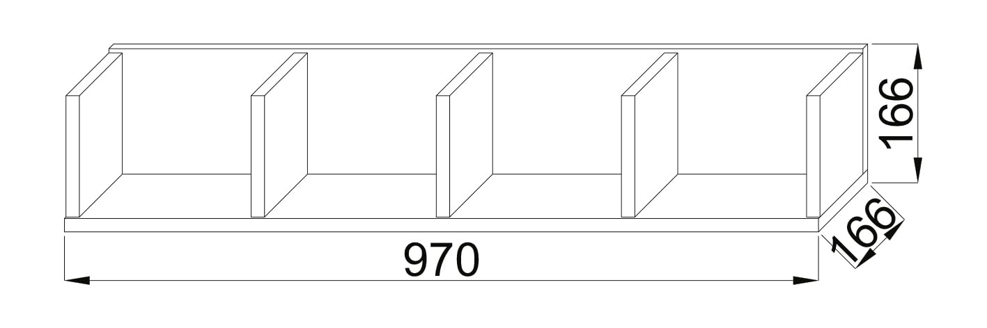 vcm-wandregal-wei-97x17x15-cm-4-f-cher-holzwerkstoff image 3