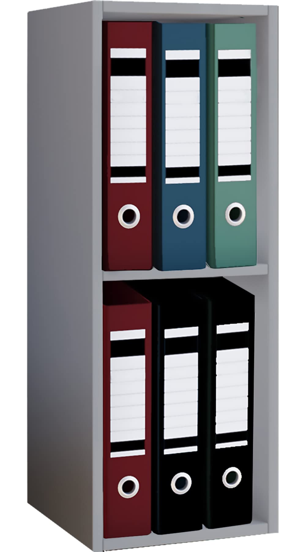 vcm-b-roregal-wei-34x30x72-cm-2-f-cher-standregal-b-cherregal-aktenregal-salia image 6