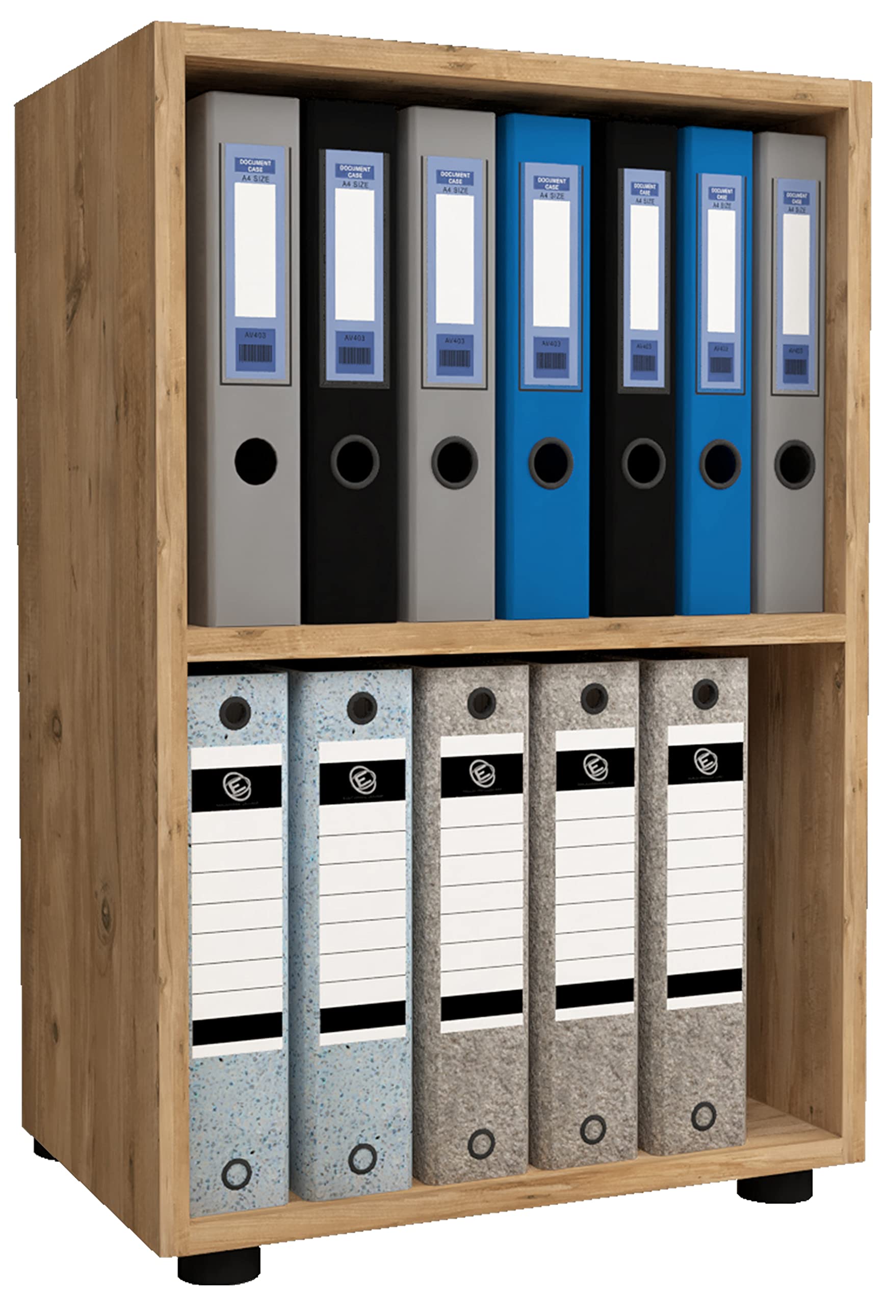 vcm-holzregal-ulas-2f-platzsparender-aktenschrank-74x49x32-cm-stehend image 1
