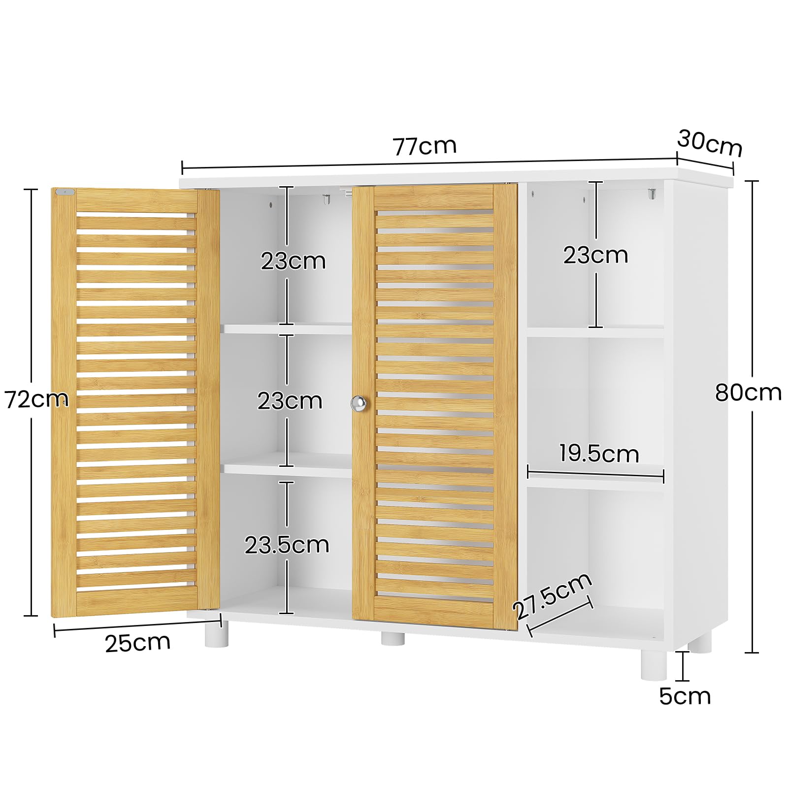 forabamb-badezimmerschrank-unterschrank-77x30x80-cm-2-bambust-ren-3-offene-f-che image 3