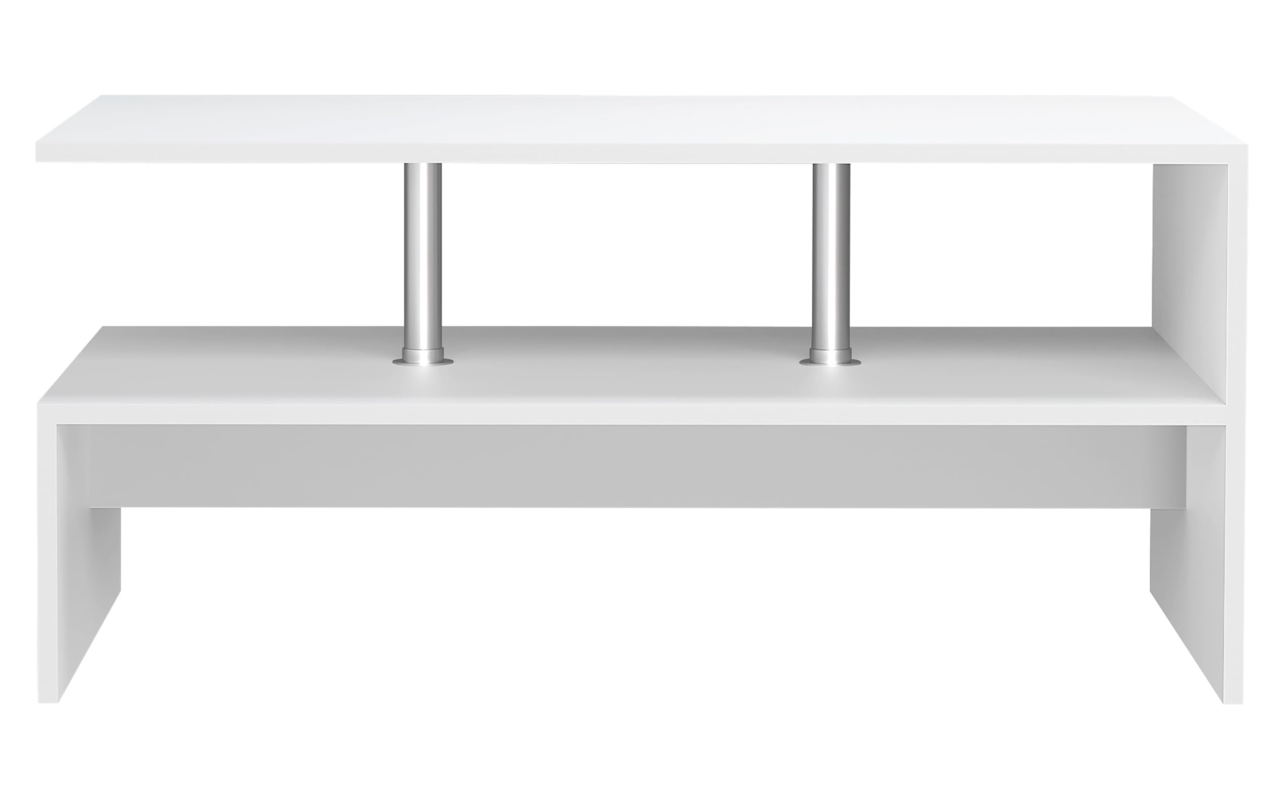 vcm-couchtisch-wei-90x60x42-cm-1-fach-holzwerkstoff-sofatisch-f-r-wohnzimmer image 3