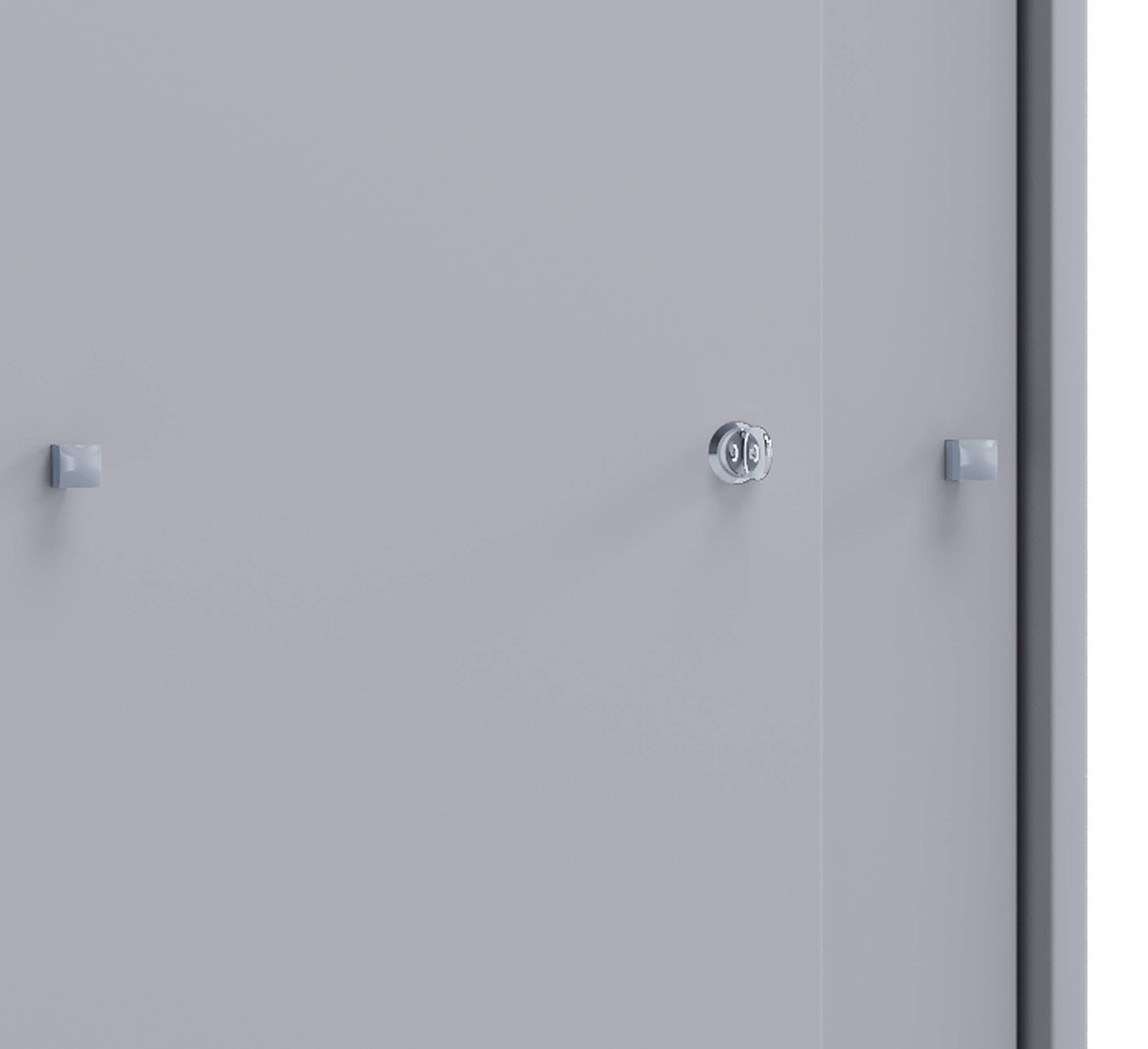vcm-b-roschrank-grau-70-x-40-x-111-cm-2-t-ren-3-f-cher-aktenschrank image 3