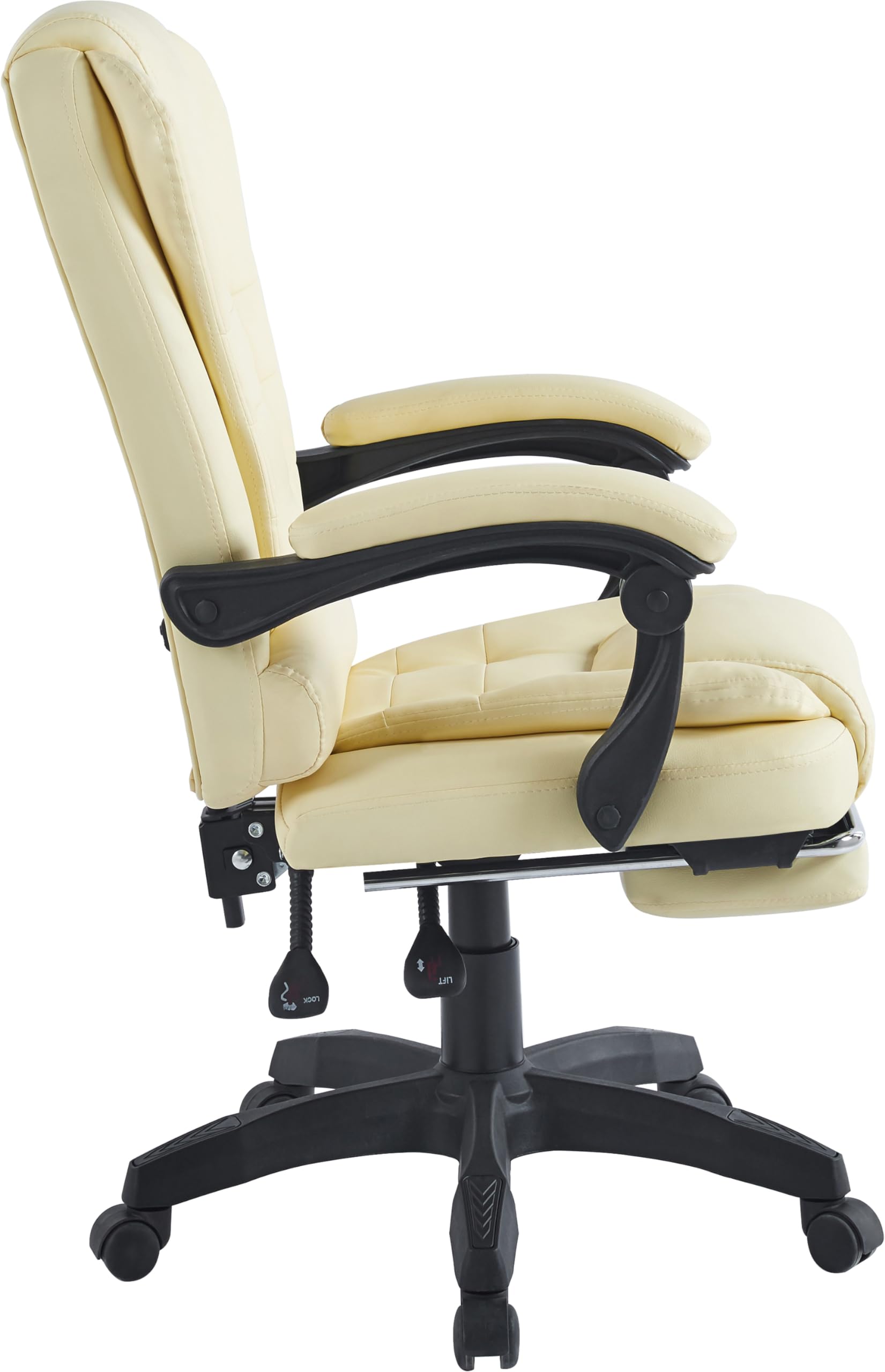 vcm-alasko-b-rostuhl-beige-64x63x102-112-cm-stufenlos-h-henverstellbar-kunstlede image 8
