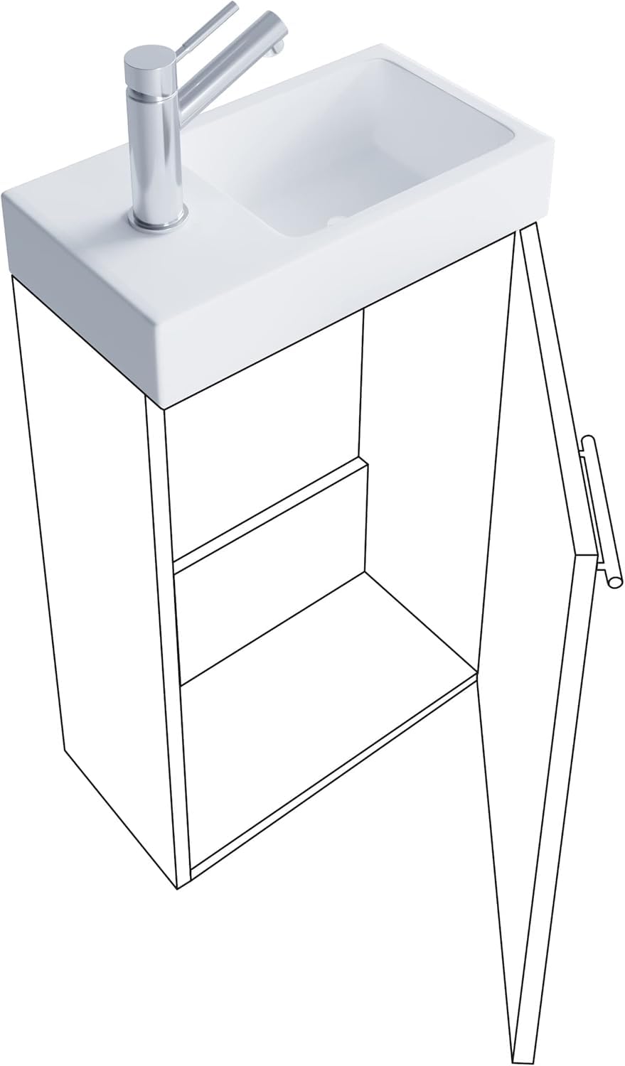 vcm-badm-bel-waschtisch-honig-eiche-41x22x130-cm-1-t-r-1-fach image 5