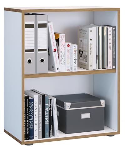 vcm-b-roregal-wei-60x33x74-cm-2-f-cher-standregal-b-cherregal-aktenregal image 7