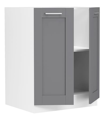 vcm-esilo-k-chenm-bel-unterschrank-wei-anthrazit-60-x-46-x-82-cm-2-t-ren-anricht image 8