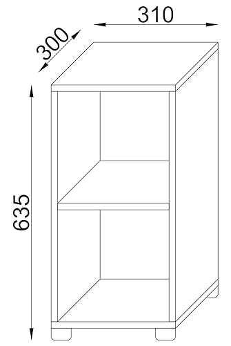 vcm-benos-2-badm-bel-midischrank-wei-31x30x64-cm-2-f-cher image 7