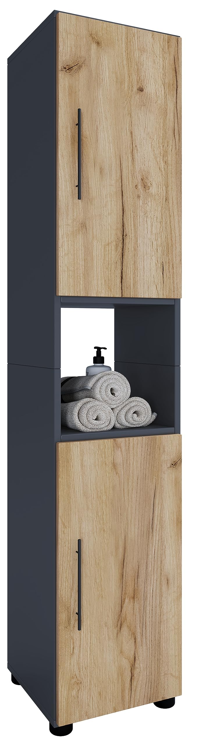 vcm-badm-bel-hochschrank-flandu-31x30x153-cm-2-t-ren-badezimmerschrank image 6