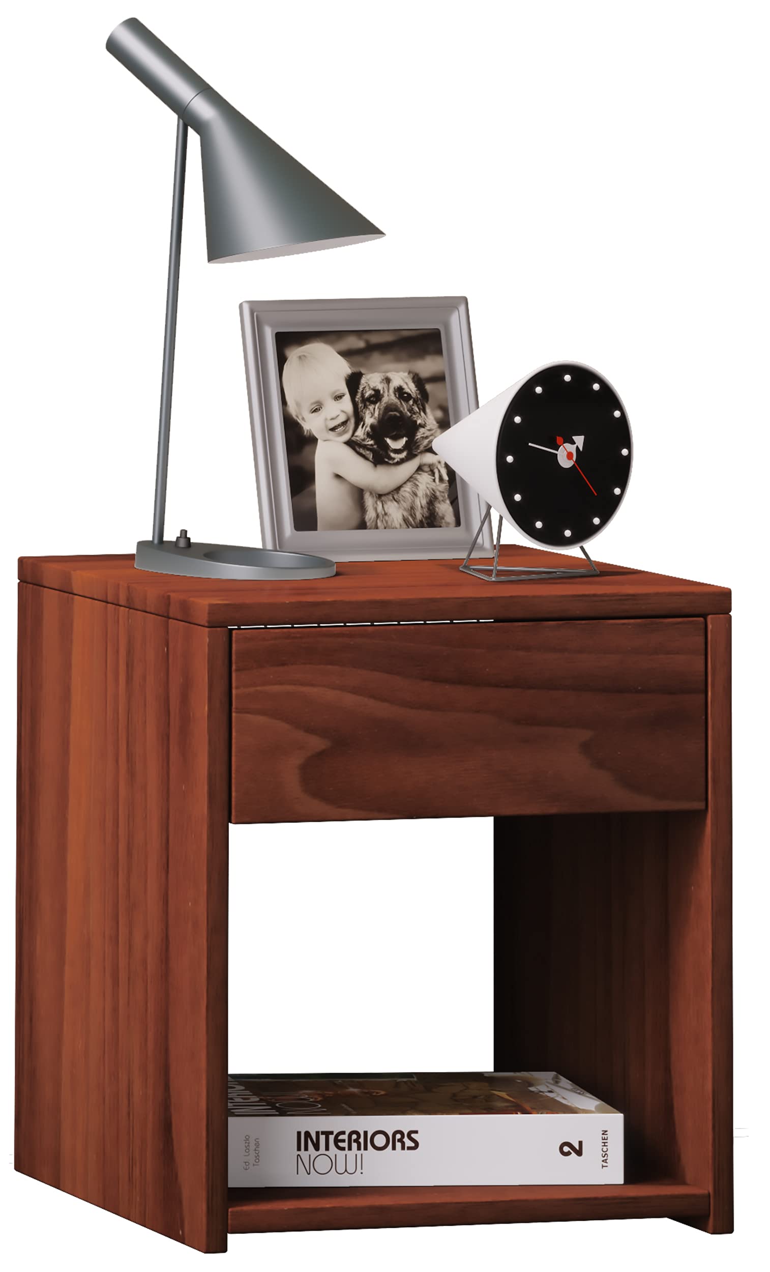 vcm-nachttisch-sledo-mini-nachtschrank-wei-40-x-35-x-35-cm-schublade-offenes-fac image 1