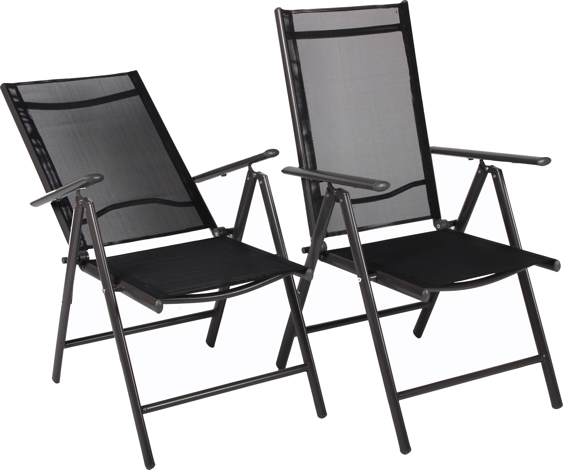 vcm-2er-set-gartenst-hle-anthrazit-klappbare-aluminium-st-hle-56x65x105-cm-7-fac image 1