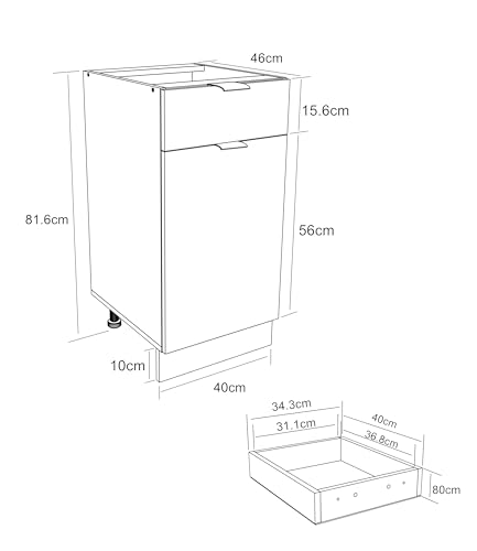 vcm-fasola-k-chenschrank-unterschrank-mit-einer-dreht-r-und-einer-schublade-ca-8 image 7