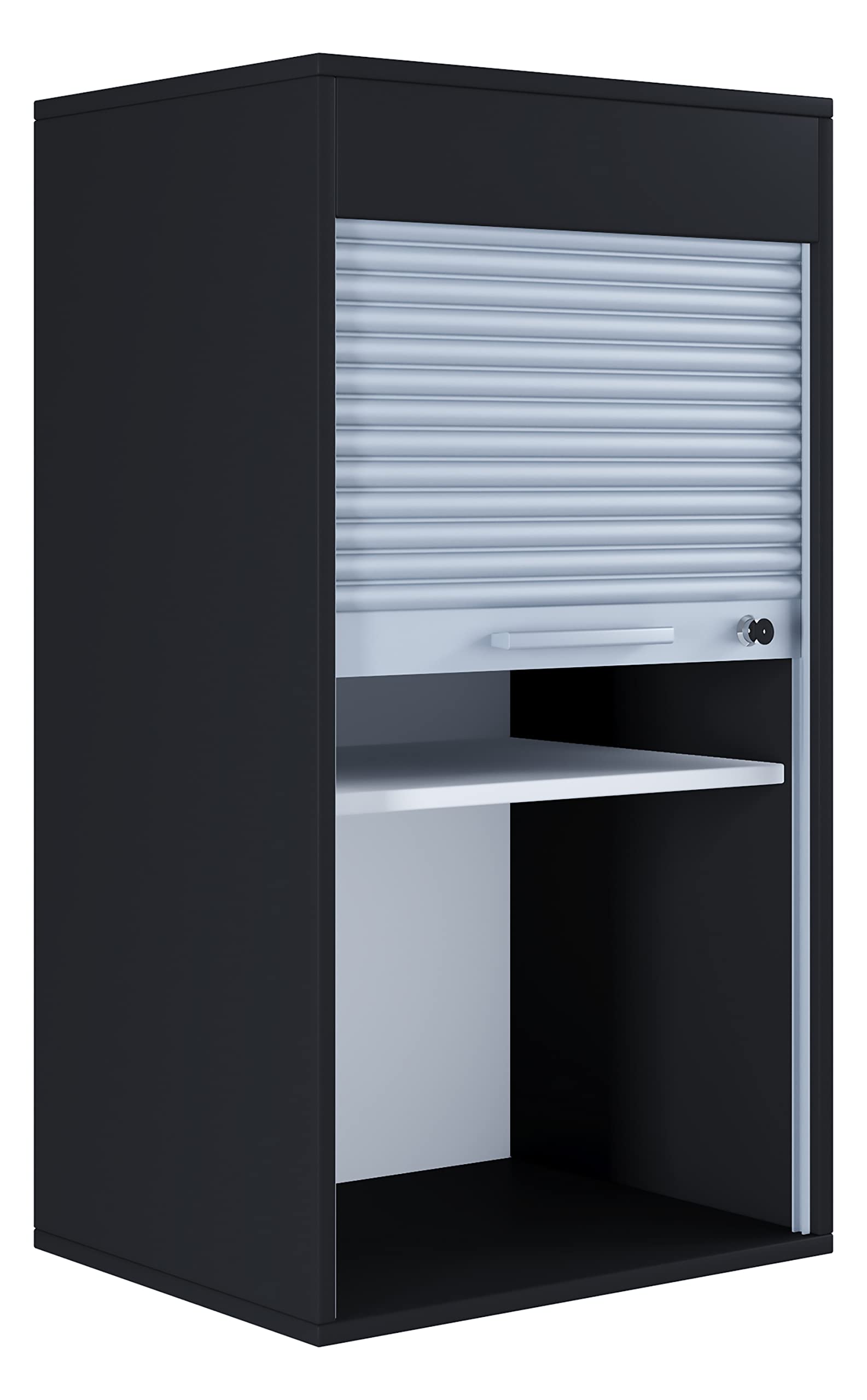 vcm-aktenschrank-aktos-l-mit-rollladen-schwarz-93x50x40-cm-abschlie-bar image 5