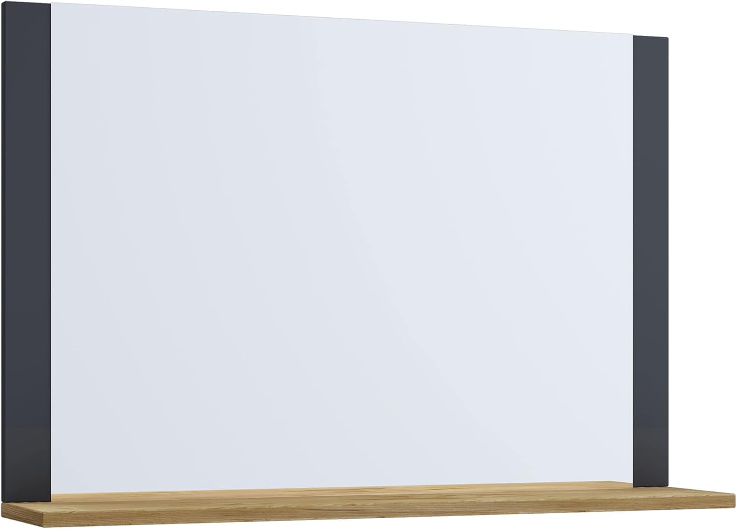 vcm-badspiegel-lendas-honig-eiche-rahmenloser-wandspiegel-mit-ablage-55x60x17-cm image 6