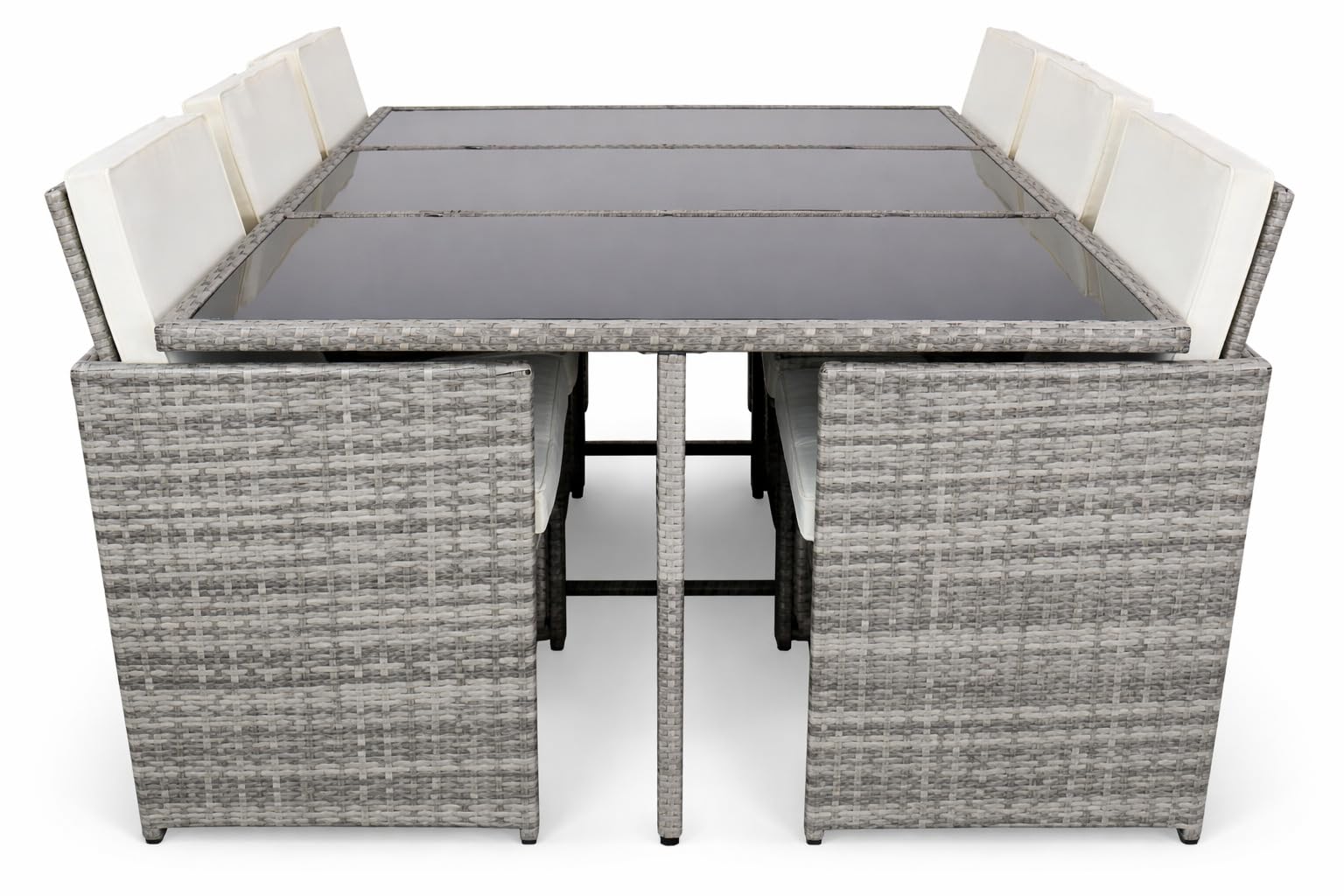 vcm-raloso-7-teiliges-gartenm-bel-set-rattan-1-tisch-6-st-hle-glasplatte-h-henve image 1