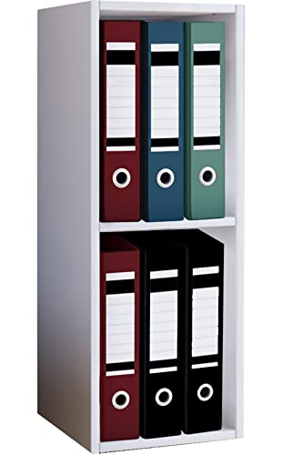 vcm-b-roregal-wei-34x30x72-cm-2-f-cher-standregal-b-cherregal-aktenregal-salia image 7