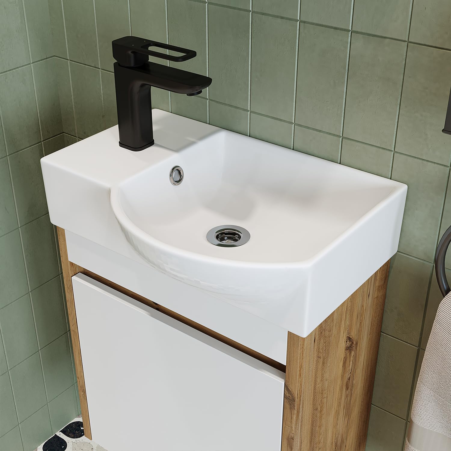 roomart-leo-badm-bel-set-komplett-unterschrank-mit-keramik-waschbecken-spiegelsc image 6