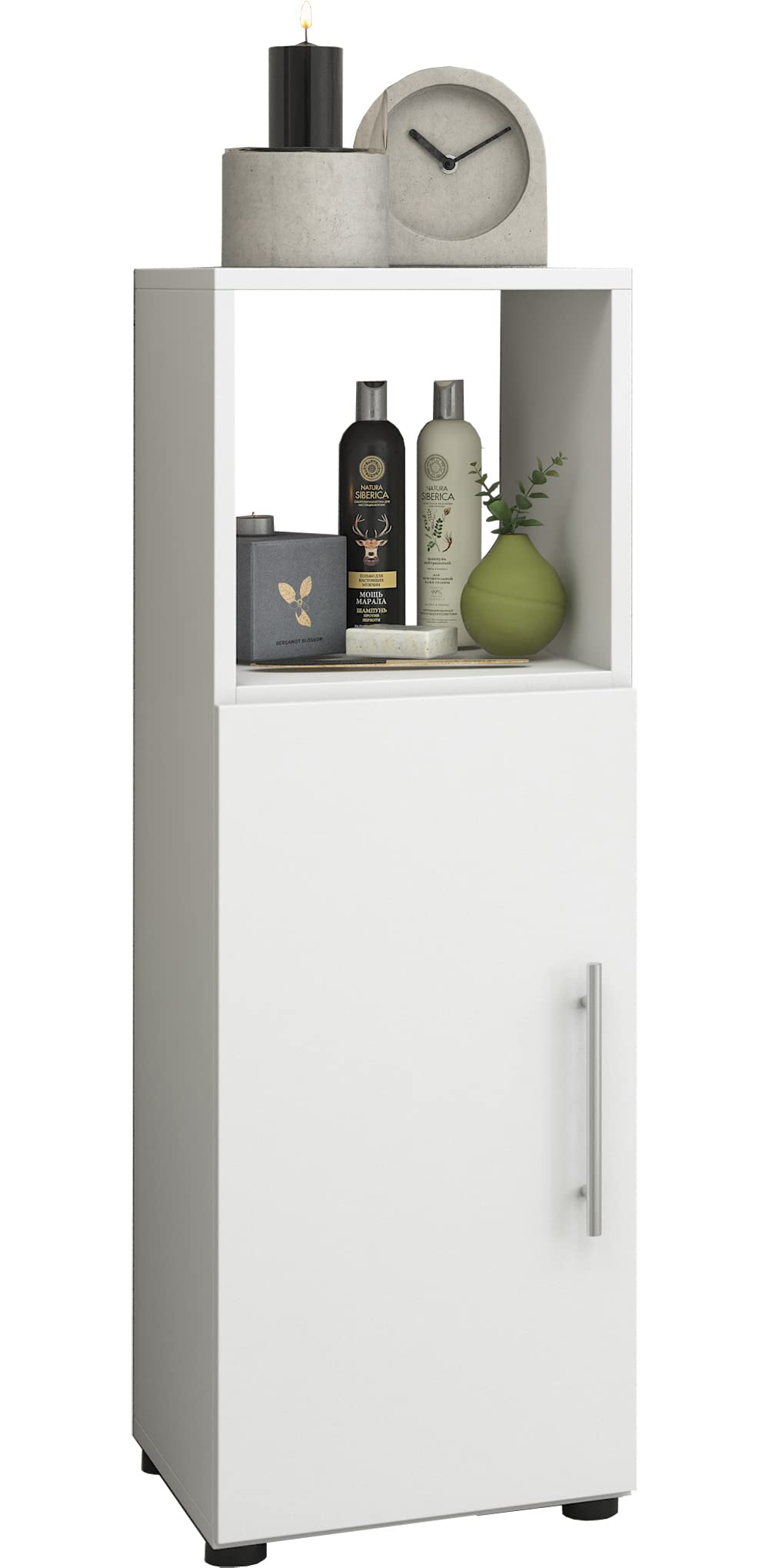 vcm-badm-bel-midischrank-wei-honig-eiche-31x30x93-cm-1-t-r-3-f-cher-holzwerkstof image 7