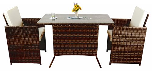 vcm-3-teiliges-gartenm-bel-set-raloso-rattan-sitzgruppe-1-tisch-114x64-cm-2-st-h image 8
