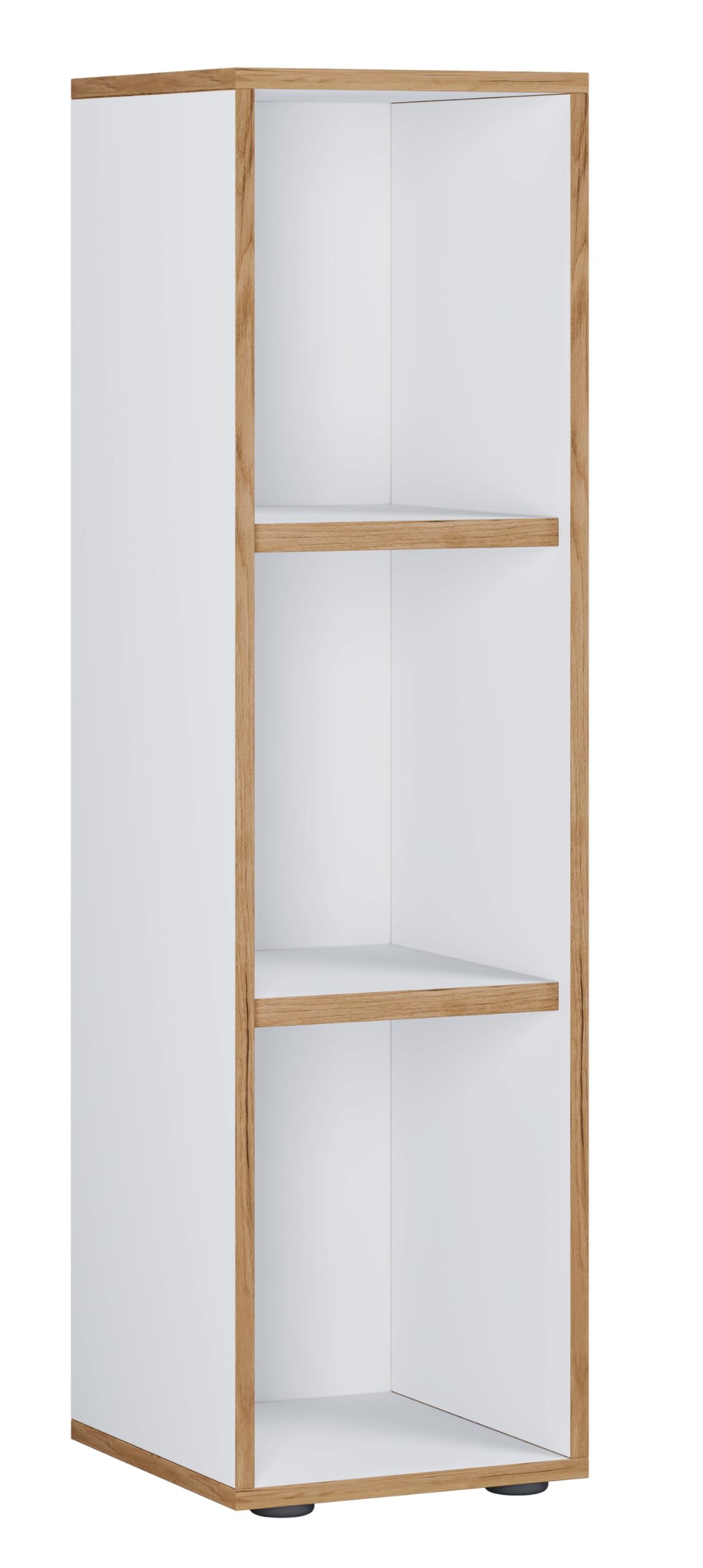 vcm-b-roregal-wei-30x32x110-cm-standregal-mit-3-f-chern-holzwerkstoff image 5