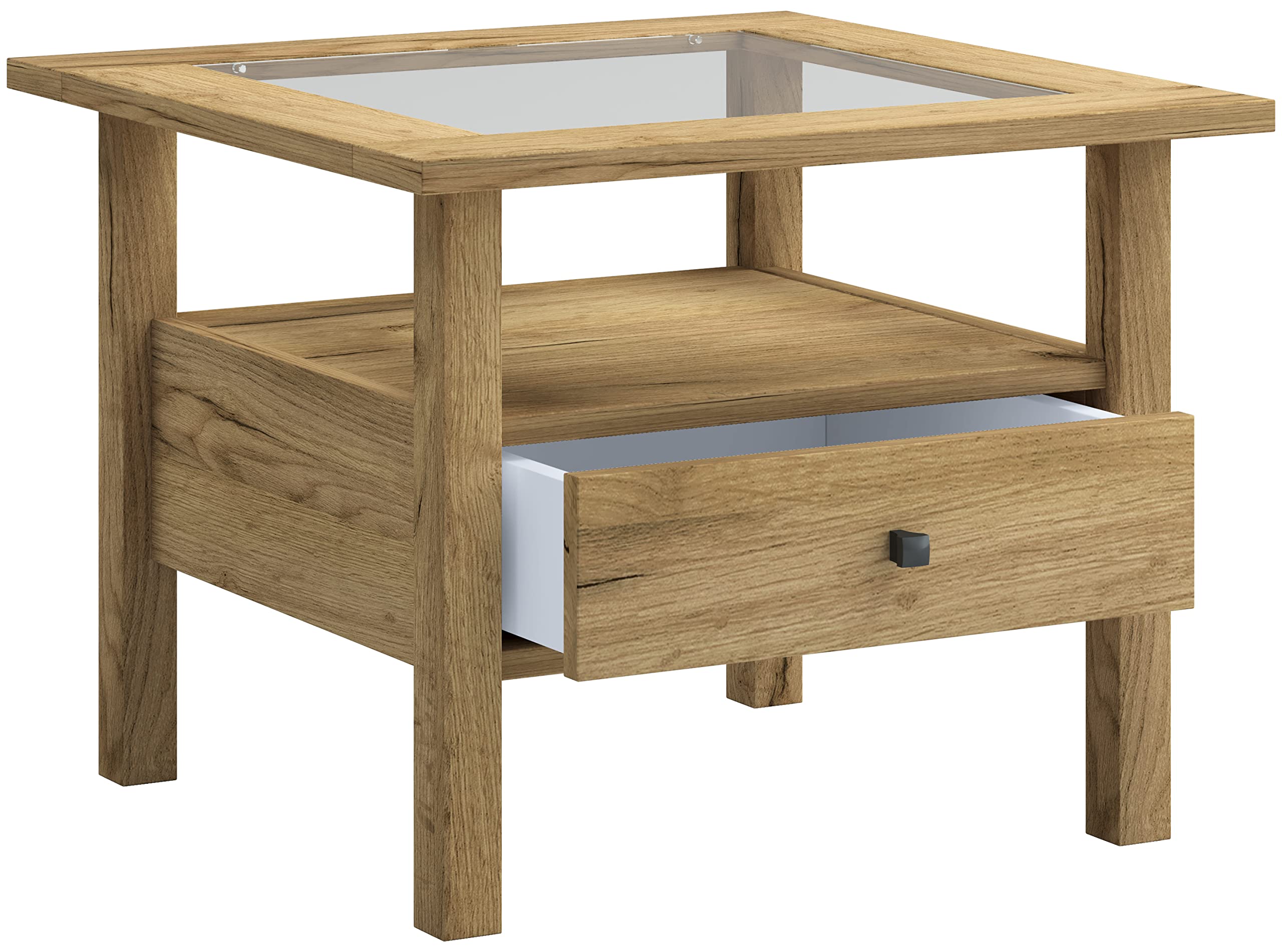 vcm-dalosa-beistelltisch-honig-eiche-54x54x42-cm-1-fach-1-schublade image 4