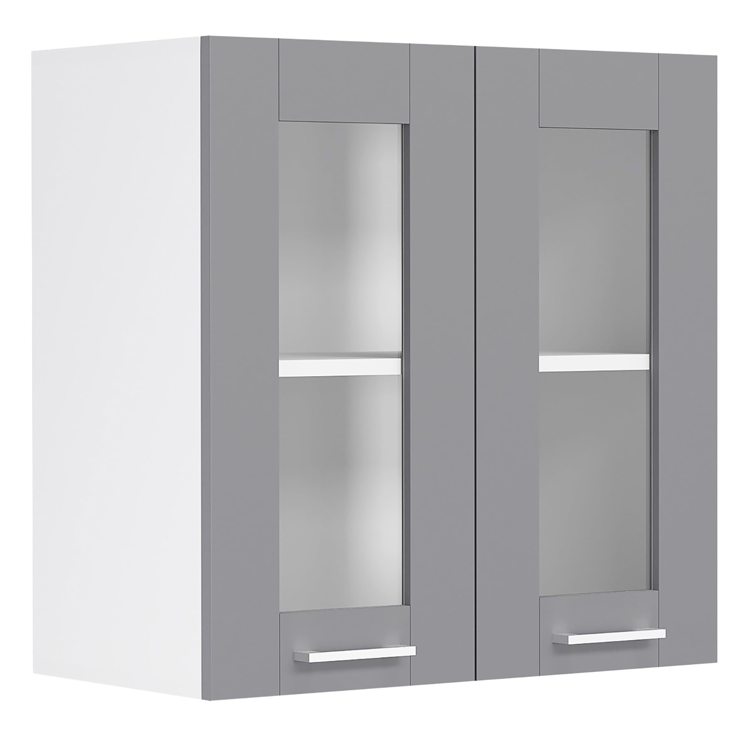 vcm-colura-k-chenschrank-wei-80-31-60-cm-2-t-ren-2-f-cher-landhausstil-kompakt image 5