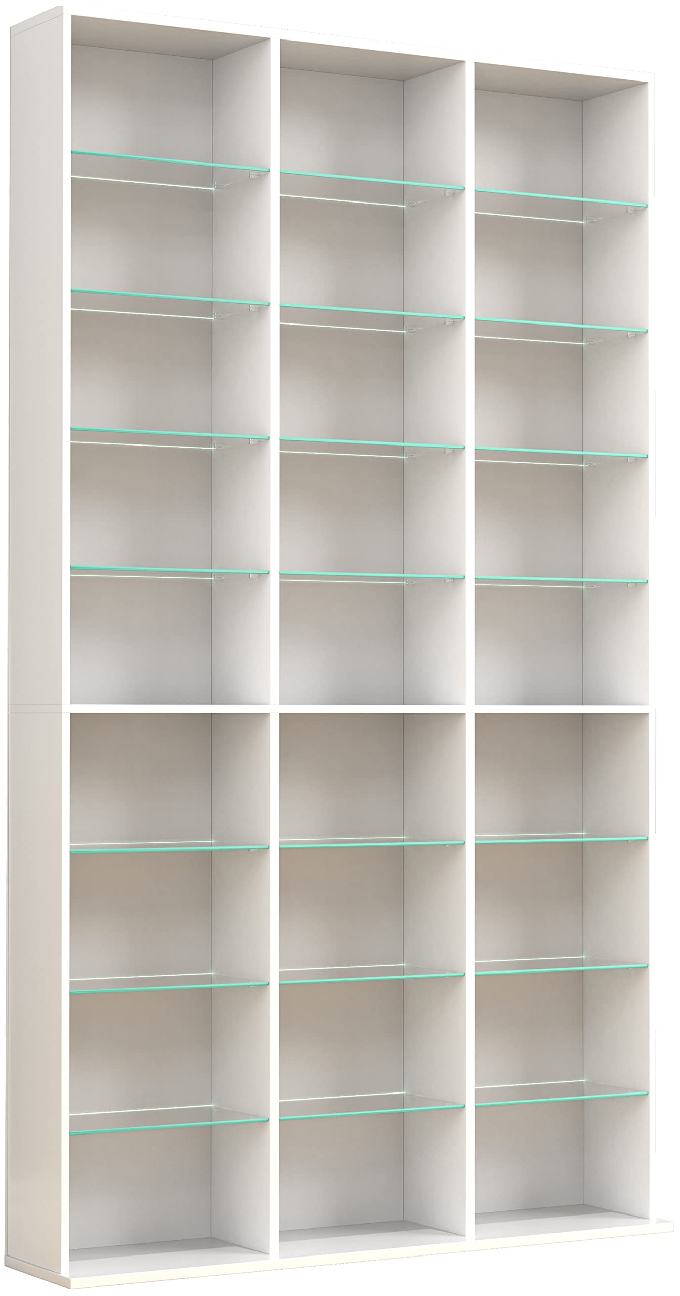 vcm-zilas-xl-cd-dvd-standregal-b-cherregal-raumteiler-glas-27-offene-f-cher image 3