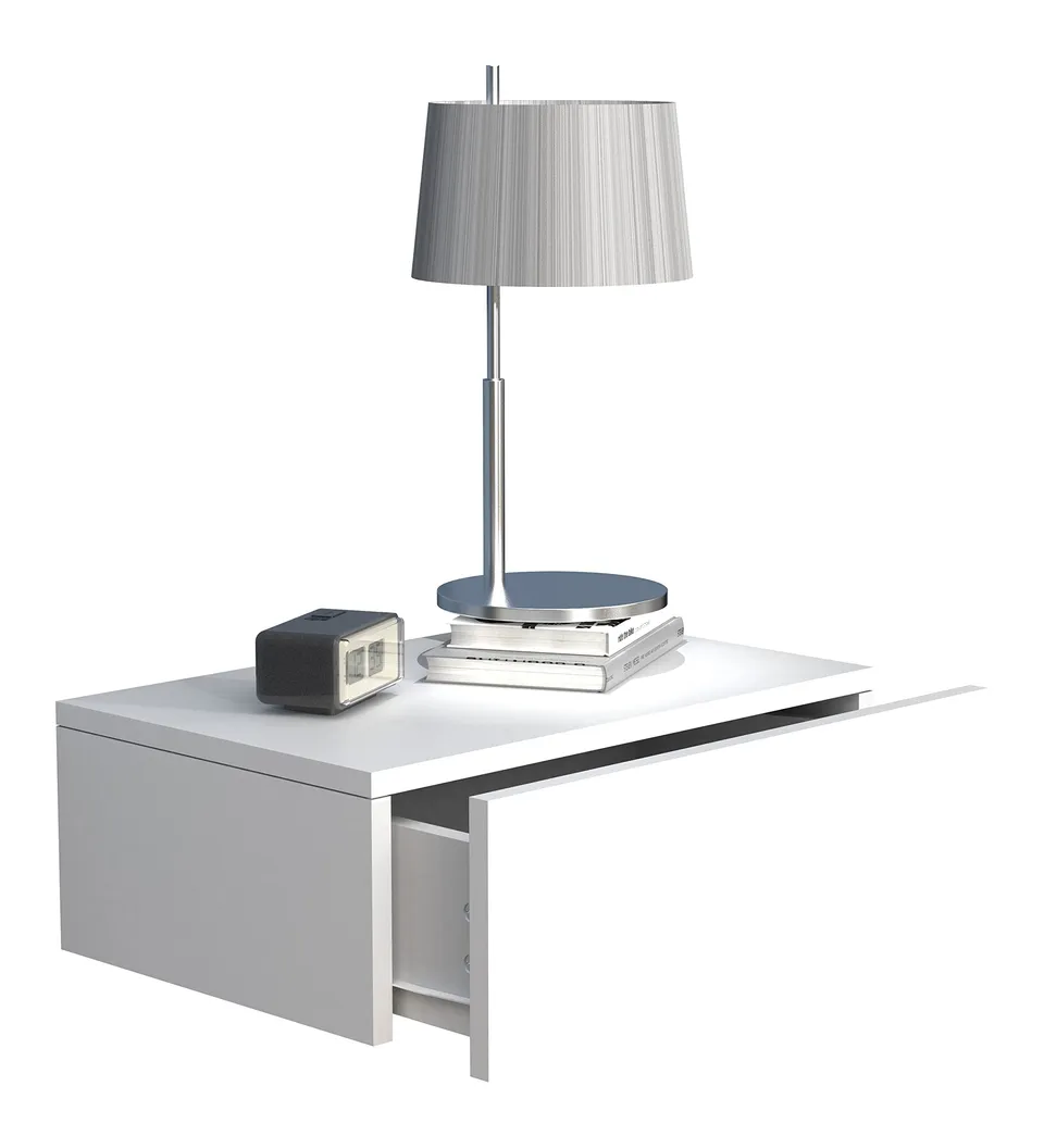 vcm-nachtschrank-usal-m-45-cm-wandschublade-wandboard-wei image 1