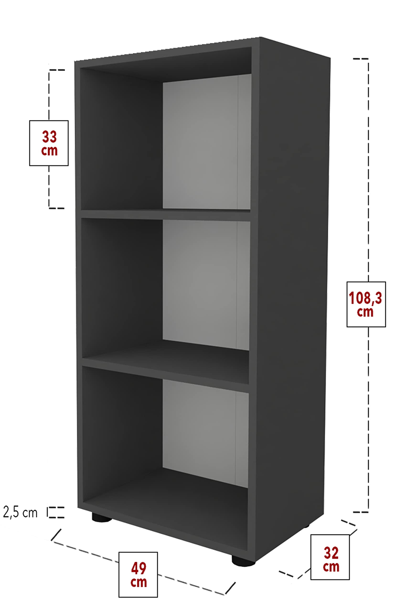vcm-b-roregal-ulas-3f-standregal-wei-49-x-32-x-108-cm-3-offene-f-cher image 3