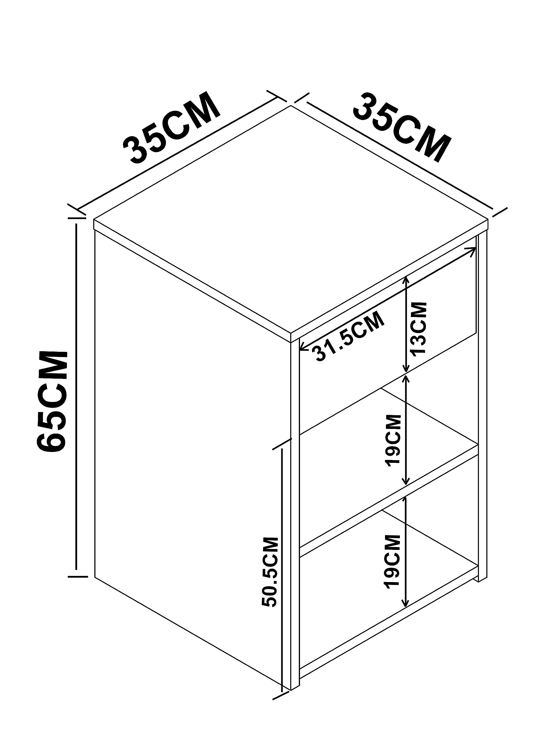 vcm-sledo-maxi-nachtschrank-beistelltisch-mit-schublade-und-zwei-offenen-f-chern image 3