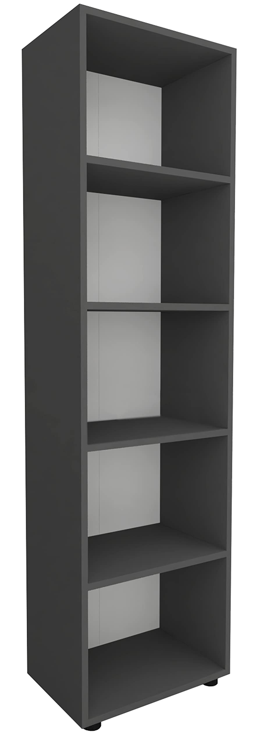 vcm-holzregal-ulas-5f-stehendes-b-roregal-und-aktenschrank-h-178-x-b-49-x-t-32-c image 4