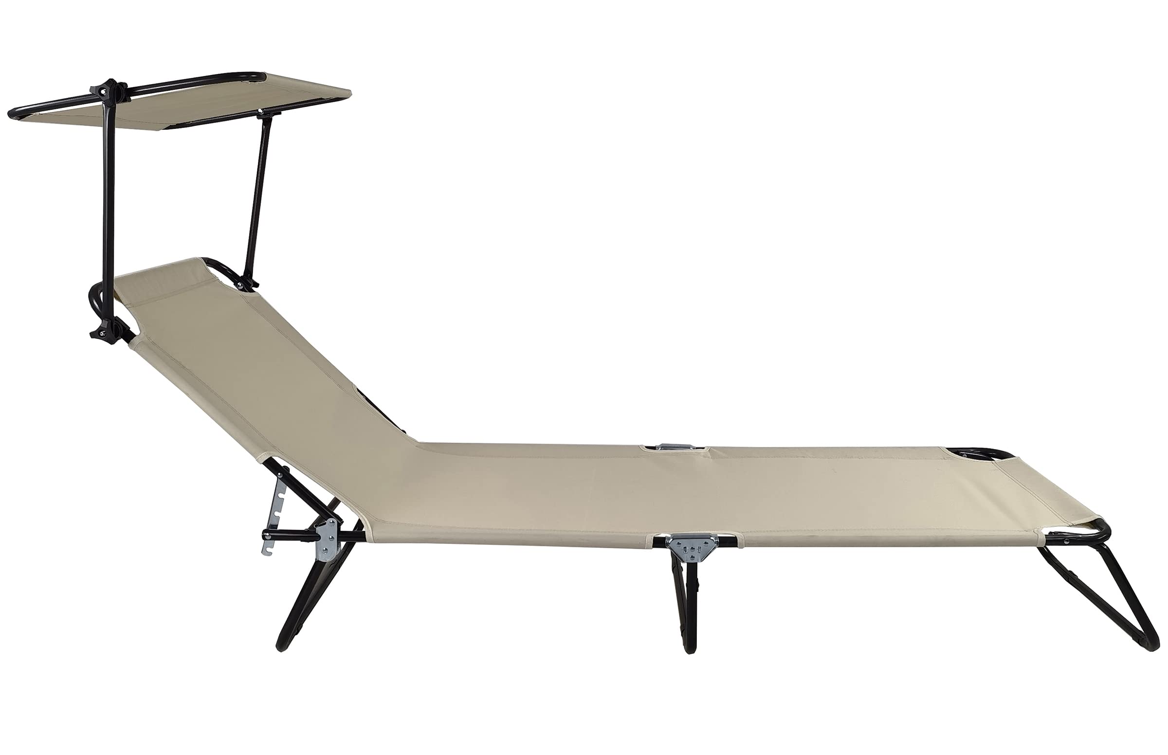 vcm-sonnenliege-dasano-55x185x24-cm-klappbar-textilene-mit-sonnendach-creme image 3