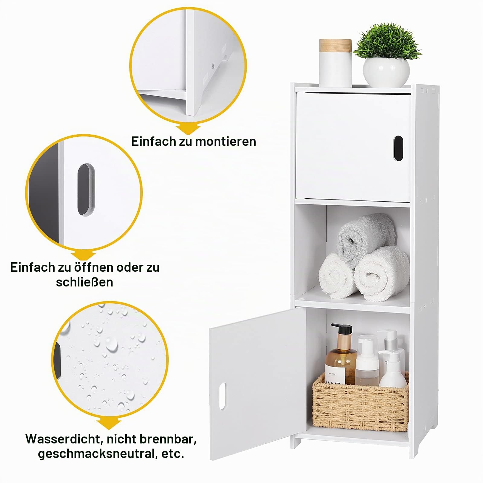 oudie-schmales-badezimmerschrank-sm-wei-pvc-freistehend image 5
