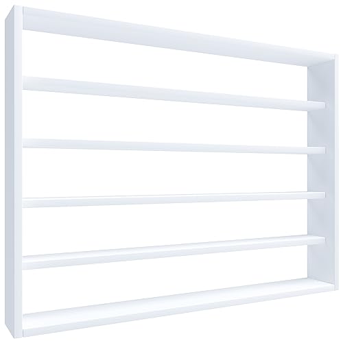 vcm-h-ngeschrank-wei-80-x-10-x-60-cm-5-f-cher-wandregal image 8