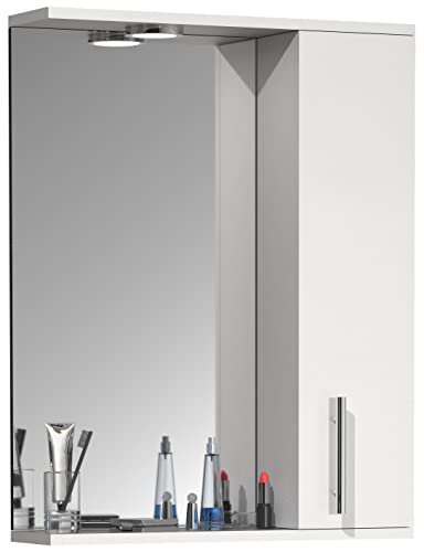 vcm-badm-bel-spiegelschrank-wei-55x14x71-cm-1-t-r-3-f-cher-holzwerkstoff image 4