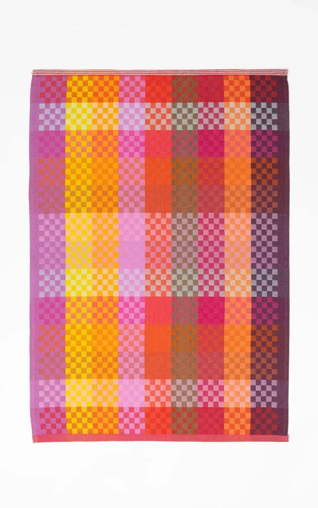 foekje-fleur-odds-ends-geschirrtuch-136a-checkered-check-doppeltes-karomuster-au image 1