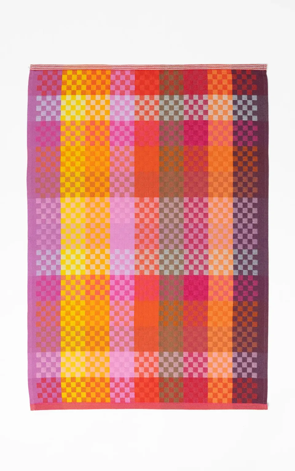 foekje-fleur-odds-ends-geschirrtuch-136a-checkered-check-doppeltes-karomuster-au image 1