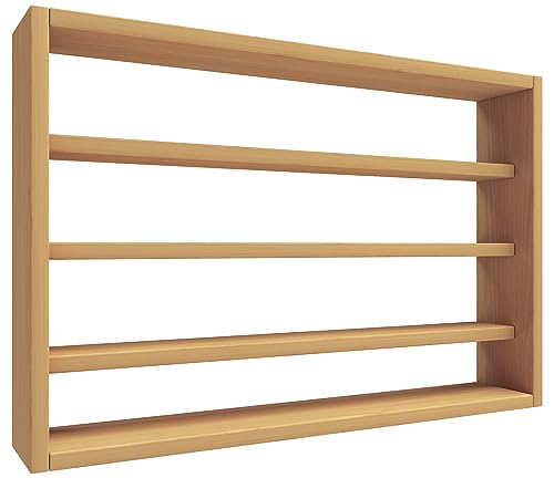vcm-k-chenm-bel-h-ngeschrank-buche-60x10x40-cm-4-f-cher-wandschrank-kompakt image 8