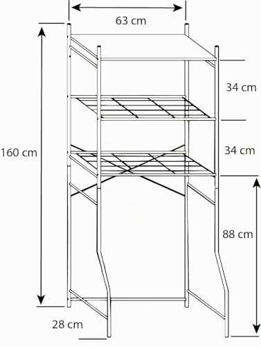 vcm-metall-berbauregal-f-r-waschmaschinen-tubas-m-160x68x25-cm image 7