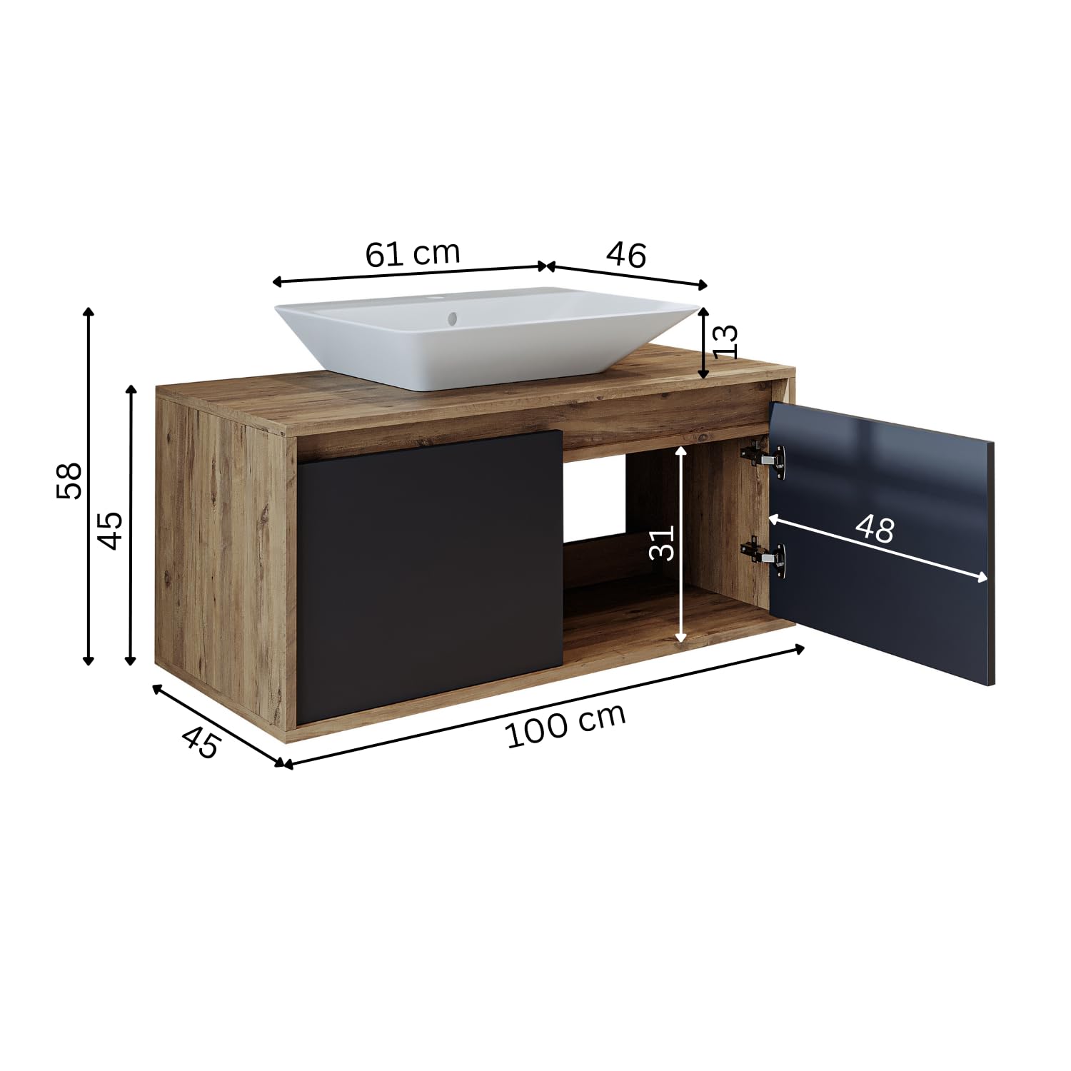 roomart-badm-bel-atlantic-keramik-waschbecken-mit-unterschrank-100-cm-anthrazit- image 8