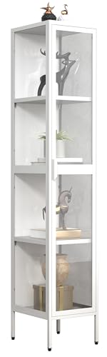 vcm-floka-standvitrine-wei-30x35x160-cm-1-t-r-4-f-cher-stahl-glas image 5