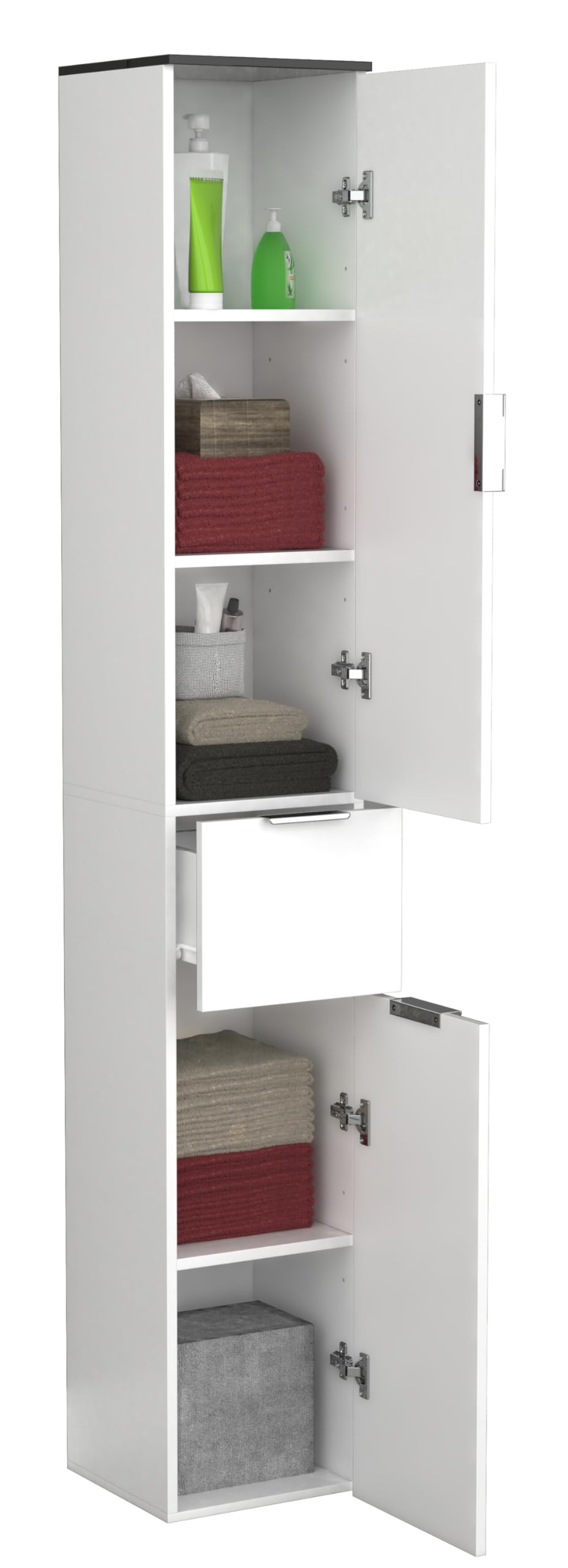 vcm-badm-bel-hochschrank-donali-wei-sonoma-eiche-30x30x190-cm-2-dreht-ren-1-schu image 6
