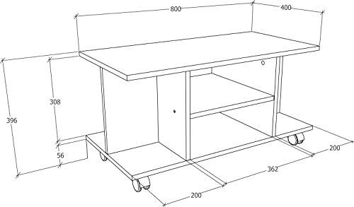 vcm-dalosa-couchtisch-wei-80-40-40-cm-6-offene-f-cher-holzwerkstoff-auf-rollen image 8
