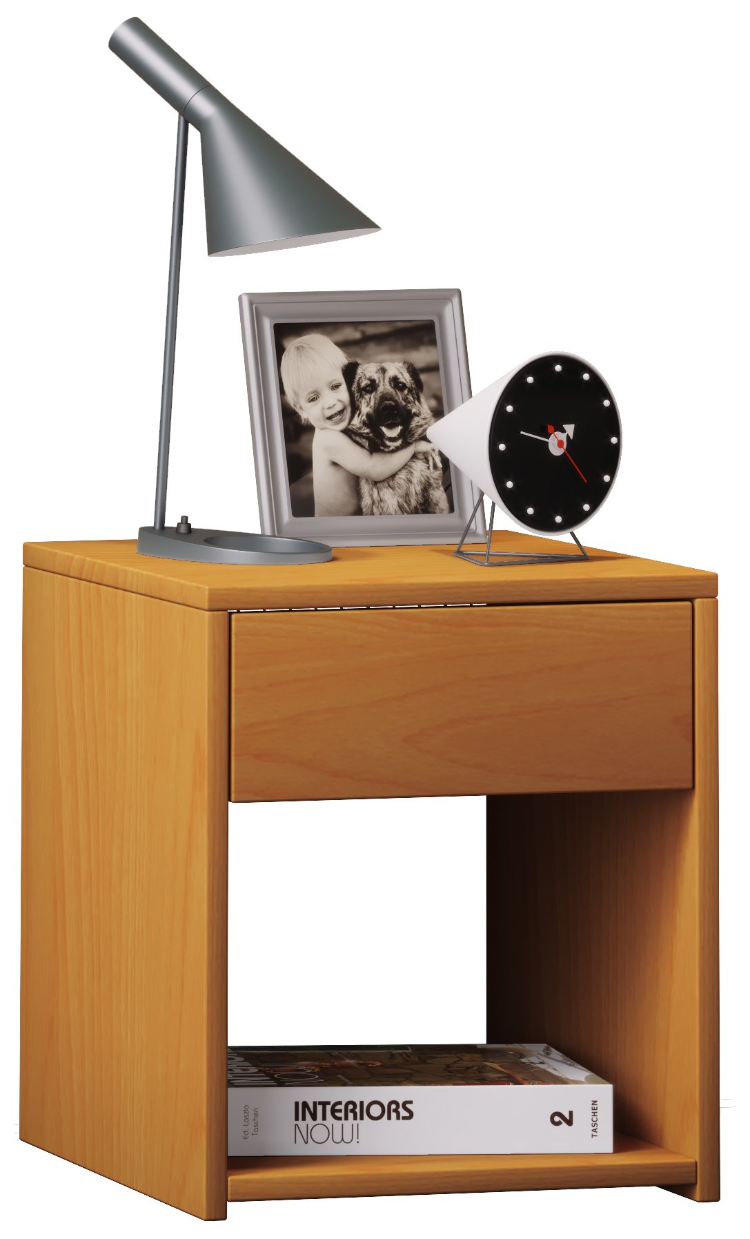 vcm-nachttisch-sledo-mini-nachtschrank-wei-40-x-35-x-35-cm-schublade-offenes-fac image 5
