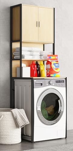 vcm-edino-waschmaschinen-bauschrank-h-189-x-b-64-x-t-48-cm-metall-seitenteile-ho image 7