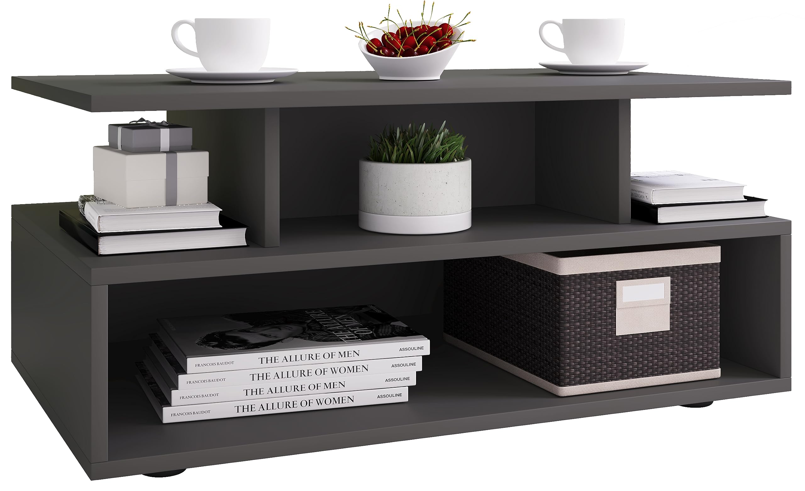 vcm-dalosa-couchtisch-honig-eiche-80x50x40-cm-4-f-cher-holzwerkstoff-und-glas image 6