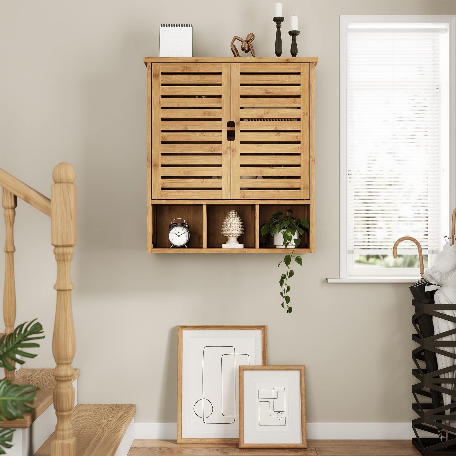 forabamb-badezimmer-wandschrank-aus-bambus-medizinschrank-mit-t-ren-und-verstell image 5