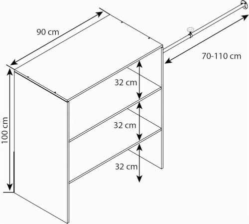 vcm-dacho-ii-offener-kleiderschrank-90-x-100-x-50-cm-mit-variabler-kleiderstange image 8