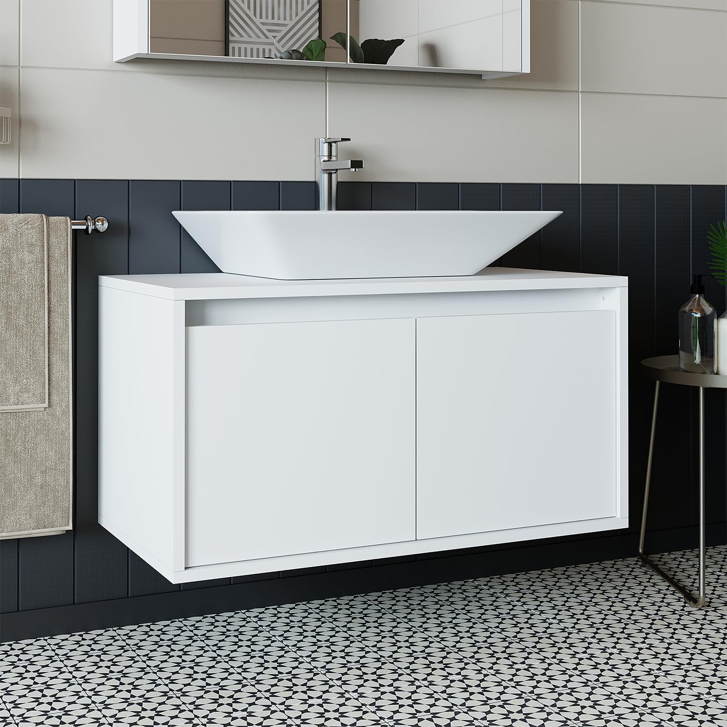 roomart-badm-bel-atlantic-keramik-waschbecken-mit-unterschrank-85-cm-wei-2-soft- image 5
