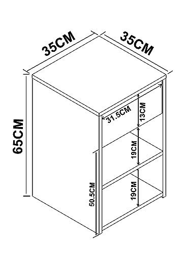 vcm-sledo-maxi-nachtschrank-beistelltisch-mit-schublade-und-zwei-offenen-f-chern image 8